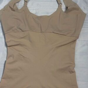 SPANX Taupe Sleeveless Top
